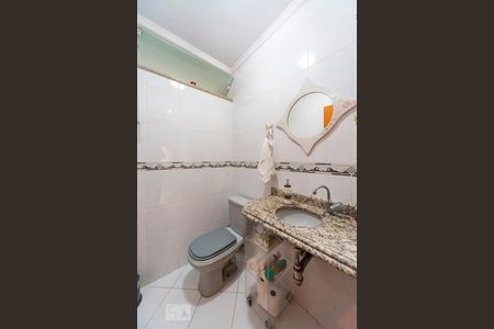 Lavabo de casa à venda com 3 quartos, 187m² em Vila Santa Teresa, Santo André