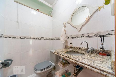Lavabo de casa à venda com 3 quartos, 187m² em Vila Santa Teresa, Santo André