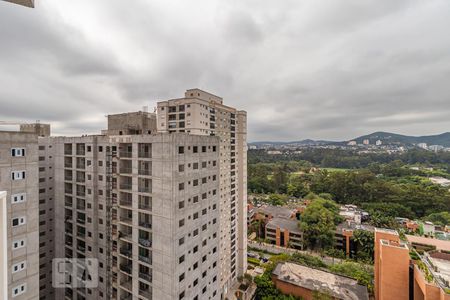 Vista da Sala de apartamento à venda com 1 quarto, 47m² em Alphaville Empresarial, Barueri