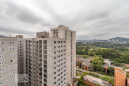 Vista da Suíte de apartamento à venda com 1 quarto, 47m² em Alphaville Empresarial, Barueri