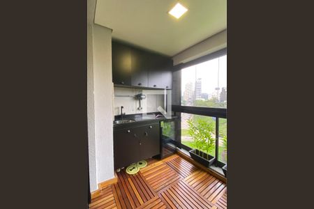 Varanda de apartamento à venda com 1 quarto, 50m² em Bethaville I, Barueri