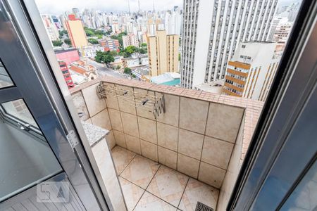 Varanda de apartamento à venda com 1 quarto, 60m² em Liberdade, São Paulo
