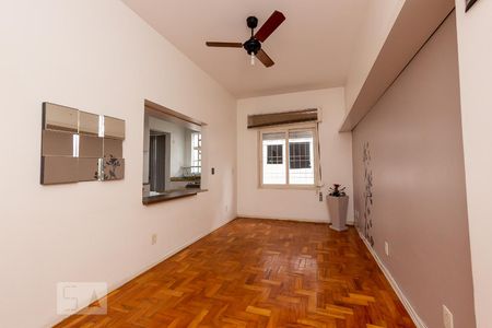 Sala de apartamento à venda com 1 quarto, 51m² em São João, Porto Alegre