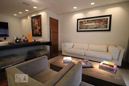 Sala de apartamento à venda com 3 quartos, 130m² em Jardim das Acacias, São Paulo