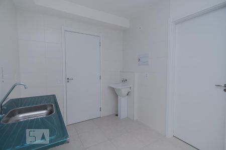 Cozinha e Área de Serviço de apartamento para alugar com 1 quarto, 30m² em Água Branca, São Paulo