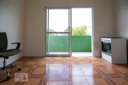 Sala e cozinha de apartamento para alugar com 1 quarto, 50m² em Campeche, Florianópolis