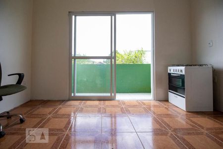 Sala e cozinha de apartamento para alugar com 1 quarto, 50m² em Campeche, Florianópolis