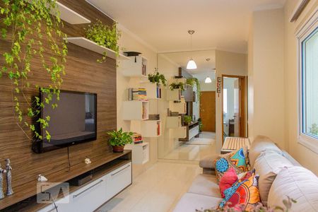 Sala de apartamento para alugar com 2 quartos, 60m² em Vila Curuçá, Santo André