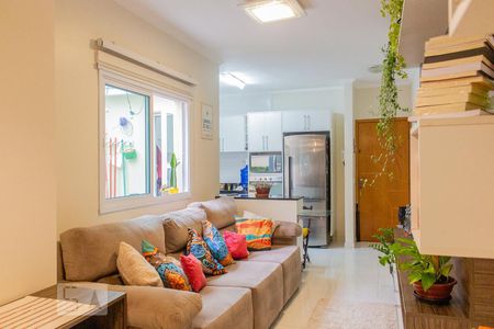 Sala de apartamento para alugar com 2 quartos, 60m² em Vila Curuçá, Santo André