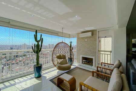 Varanda de apartamento para alugar com 3 quartos, 171m² em Chácara Santo Antônio (zona Leste), São Paulo