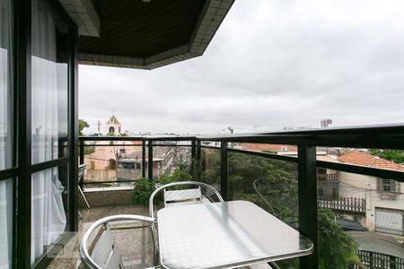 Varanda da Sala de apartamento à venda com 3 quartos, 150m² em Canindé, São Paulo