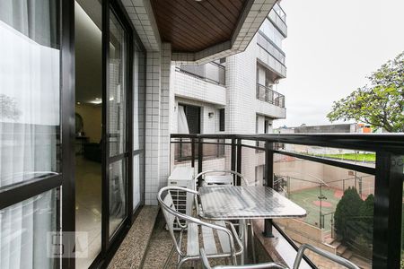 Varanda da Sala de apartamento à venda com 3 quartos, 150m² em Canindé, São Paulo