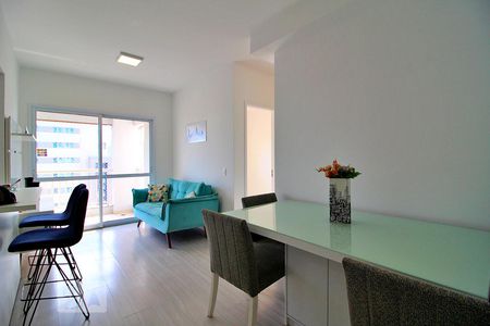 Sala de apartamento para alugar com 2 quartos, 57m² em Vila Homero Thon, Santo André