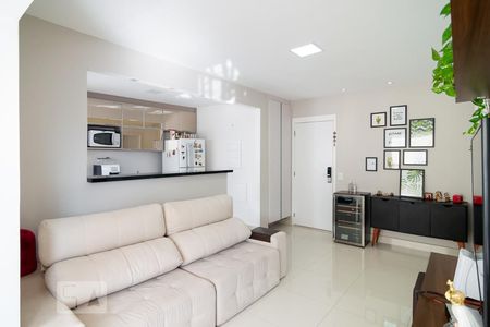 Sala de apartamento à venda com 1 quarto, 56m² em Vila Gertrudes, São Paulo