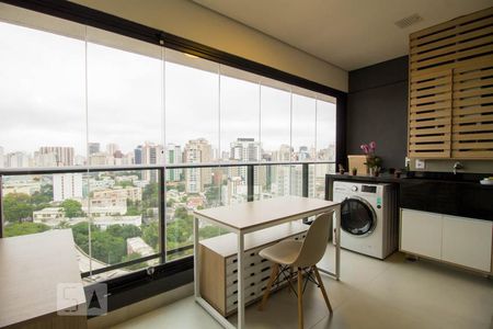 Varanda de apartamento à venda com 1 quarto, 38m² em Vila Mariana, São Paulo