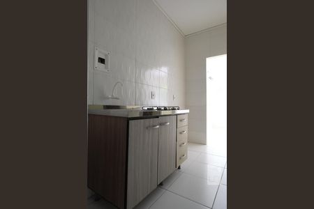 Cozinha de kitnet/studio à venda com 1 quarto, 25m² em Centro Histórico, Porto Alegre