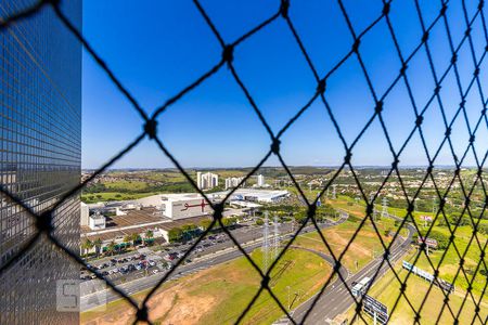 Vista da suíte de apartamento para alugar com 3 quartos, 86m² em Vila Brandina, Campinas