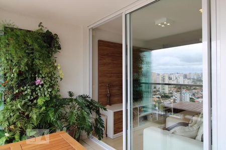 varanda de apartamento para alugar com 2 quartos, 70m² em Brooklin Paulista, São Paulo