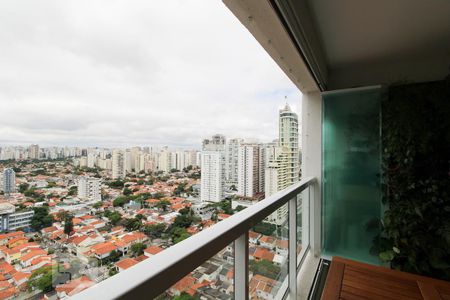 varanda de apartamento para alugar com 2 quartos, 70m² em Brooklin Paulista, São Paulo