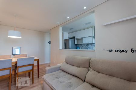 Sala de apartamento para alugar com 2 quartos, 46m² em Parque São Vicente, Santo André