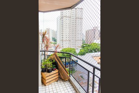 Varanda  de apartamento à venda com 3 quartos, 114m² em Campestre, Santo André
