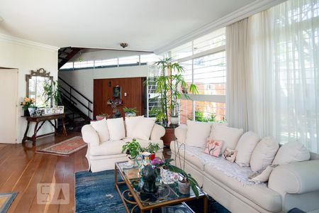 Sala de casa à venda com 4 quartos, 450m² em Chácara Santo Antônio (zona Sul), São Paulo