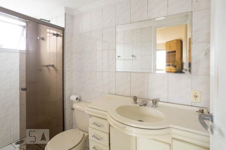 Banheiro da Suíte de apartamento à venda com 2 quartos, 60m² em Chácara Califórnia, São Paulo