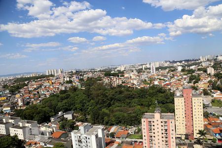 Vista da Varanda de apartamento à venda com 2 quartos, 60m² em Jardim Monte Alegre, Taboão da Serra