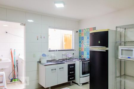 Sala e Cozinha de apartamento à venda com 2 quartos, 70m² em Vila Guiomar, Santo André