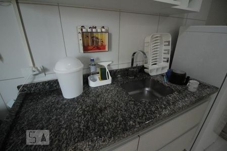 Cozinha de apartamento à venda com 1 quarto, 42m² em Jardim Ermida I, Jundiaí