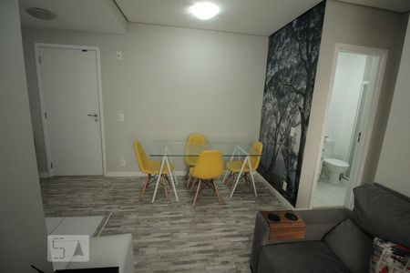 Sala de apartamento à venda com 1 quarto, 42m² em Jardim Ermida I, Jundiaí