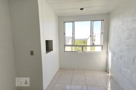 Sala e Churrasqueira de apartamento à venda com 2 quartos, 50m² em Pinheiro, São Leopoldo