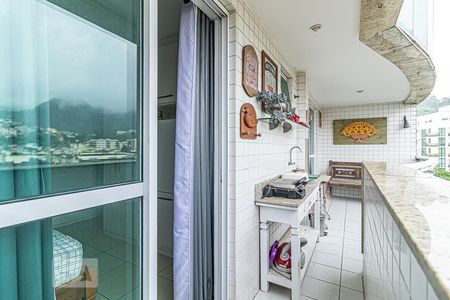 Varanda gourmet de apartamento para alugar com 3 quartos, 90m² em Freguesia (jacarepaguá), Rio de Janeiro