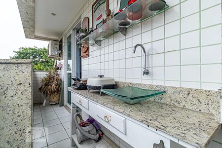 Varanda gourmet de apartamento para alugar com 3 quartos, 90m² em Freguesia (jacarepaguá), Rio de Janeiro