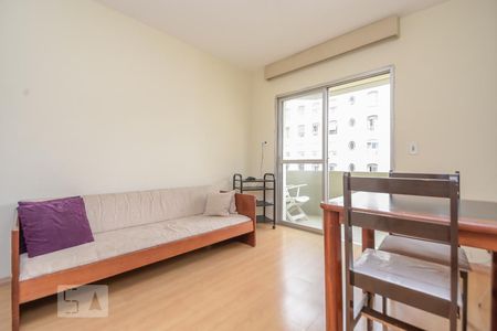 Sala de apartamento para alugar com 1 quarto, 40m² em Morro dos Ingleses, São Paulo
