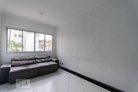 Sala de apartamento à venda com 2 quartos, 73m² em Vila Lutécia, Santo André