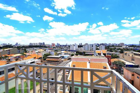 Vista da Sacada de apartamento à venda com 3 quartos, 59m² em Utinga, Santo André