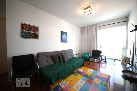 Sala de apartamento à venda com 1 quarto, 47m² em Jardim das Acácias, São Paulo