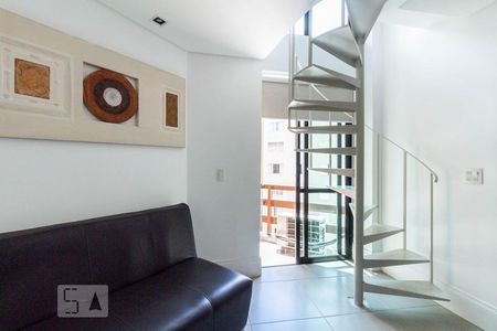 Sala de apartamento para alugar com 1 quarto, 40m² em Itaim Bibi, São Paulo