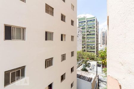 Vista da Sala de apartamento para alugar com 1 quarto, 40m² em Itaim Bibi, São Paulo