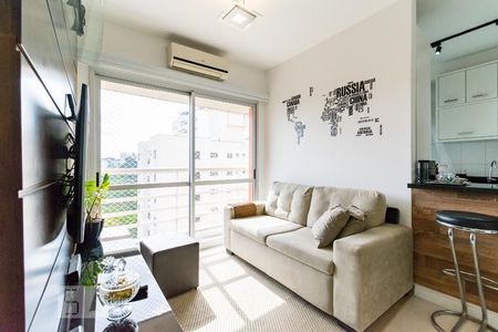 Sala de apartamento para alugar com 2 quartos, 50m² em Vila Monte Alegre, São Paulo