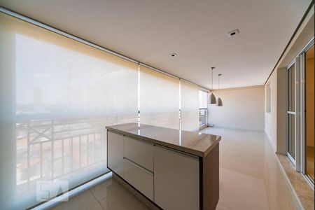 Varanda gourmet de apartamento à venda com 5 quartos, 330m² em Jardim, Santo André