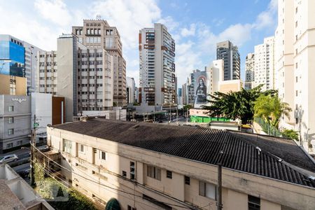 Vista de kitnet/studio para alugar com 1 quarto, 32m² em Vila Nova Conceição, São Paulo