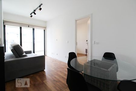 Sala de apartamento à venda com 1 quarto, 49m² em Vila Nova Conceição, São Paulo