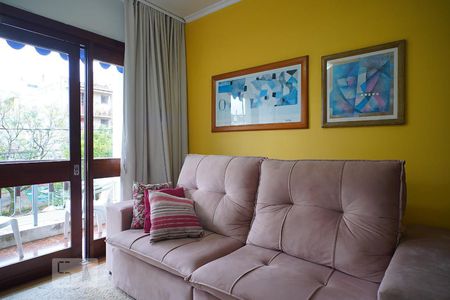 Sala de apartamento à venda com 3 quartos, 103m² em Petrópolis, Porto Alegre