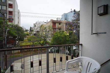 Sala - Varanda de apartamento à venda com 3 quartos, 103m² em Petrópolis, Porto Alegre