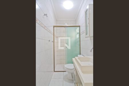 Banheiro da Suíte de casa de condomínio à venda com 3 quartos, 94m² em Vila Barbosa, São Paulo