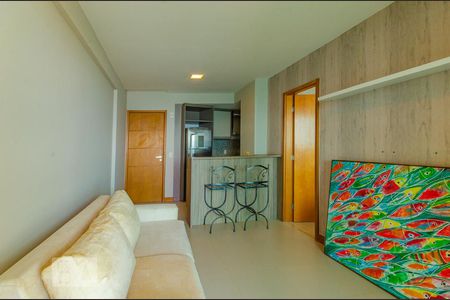 Sala de apartamento para alugar com 1 quarto, 62m² em Pituba, Salvador