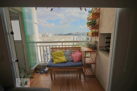 Sala Varanda de apartamento à venda com 2 quartos, 60m² em Jardim das Vertentes, São Paulo
