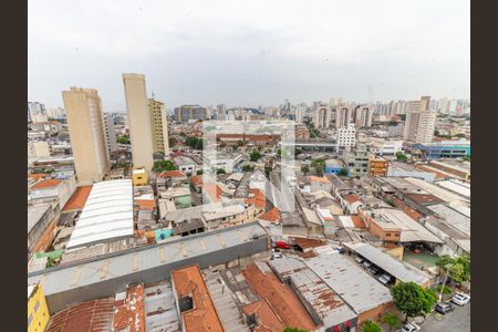 Varanda - Vista de apartamento à venda com 1 quarto, 46m² em Brás, São Paulo